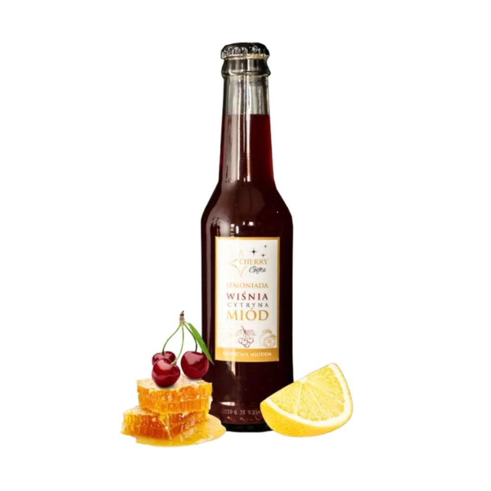 Lemoniada Wiśnia - Cytryna - Miód | Cherry Gifts