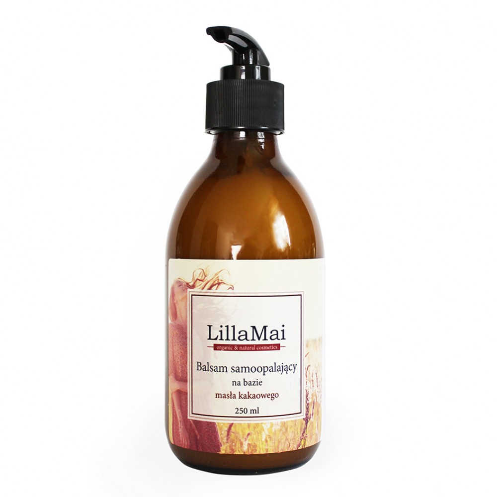 Balsam samoopalający na bazie masła kakaowego | LillaMai