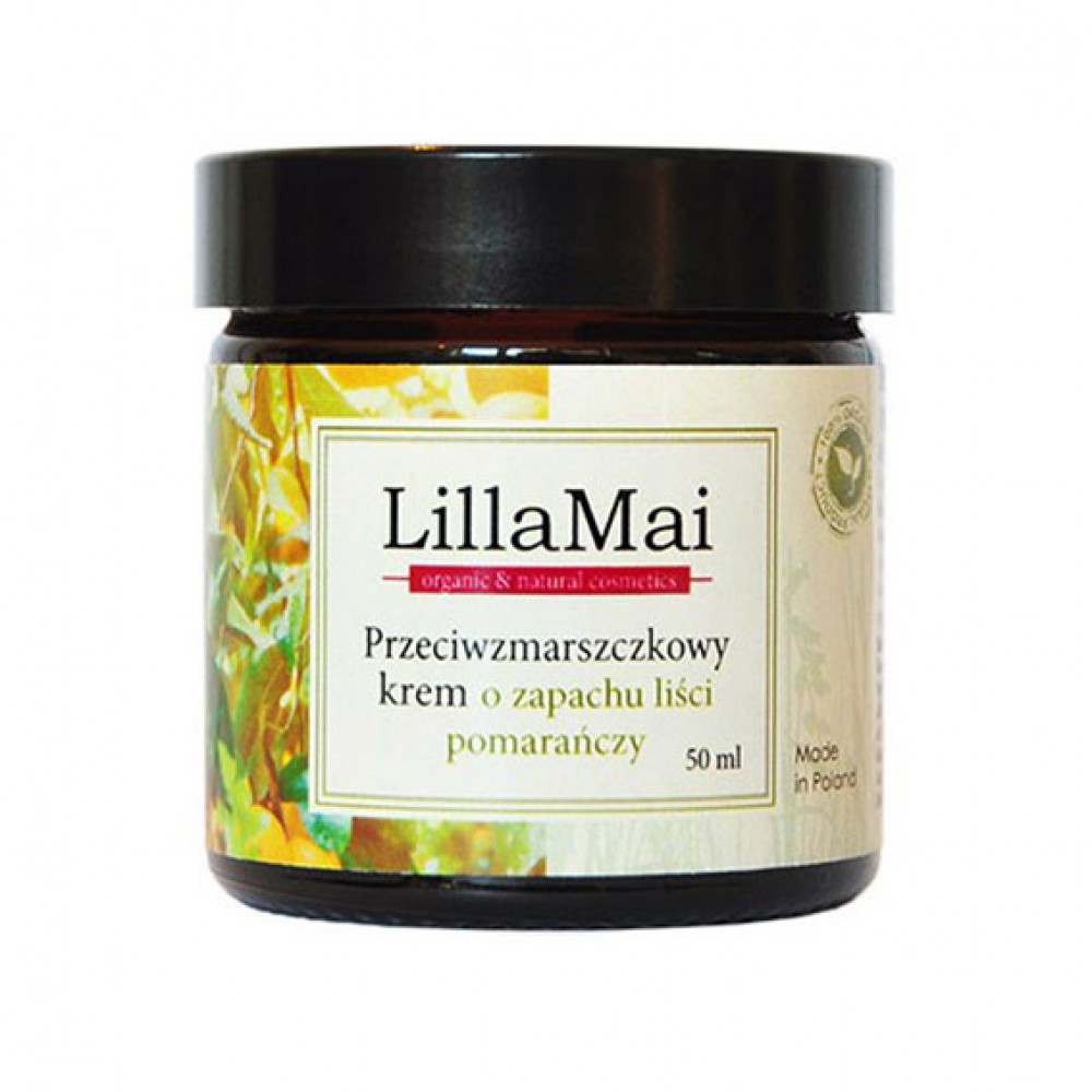 Przeciwzmarszczkowy krem pomarańczowy do twarzy | LillaMai