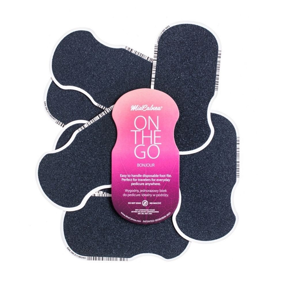 Listek ścierny jednorazowy ON-THE-GO Bonjour | MiaCalnea