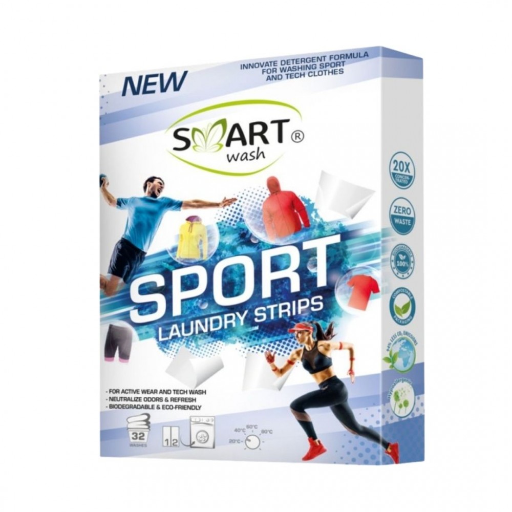 Listki do prania odzieży sportowej | Smart Wash