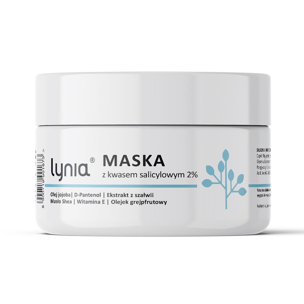 Maska z kwasem salicylowym 2% | Lynia