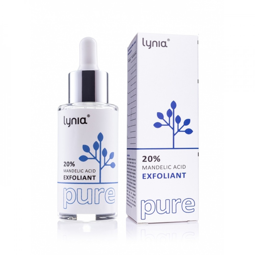 Peeling z kwasem migdałowym 20 % PURE | Lynia