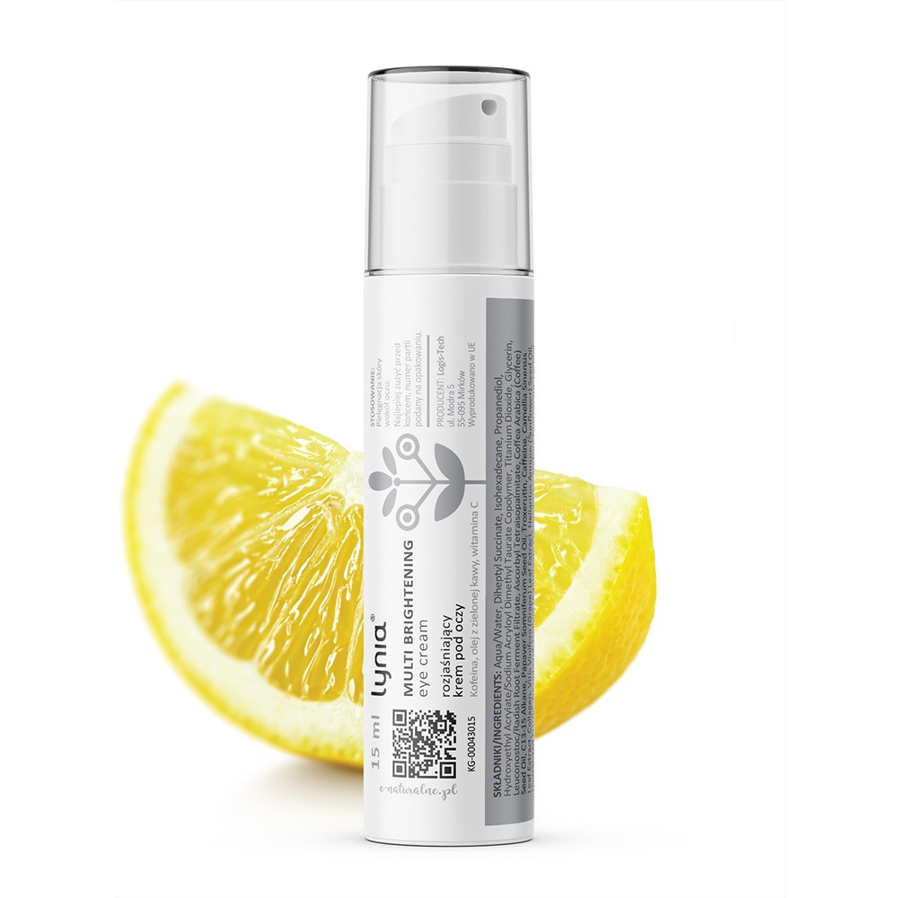 Rozjaśniający krem pod oczy - Multi Brightening Eye Cream | Lynia