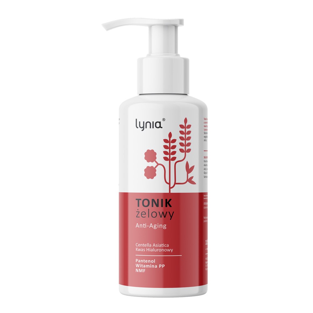 Tonik żelowy Anti-Aging z ekstraktem z Centella Asiatica | Lynia
