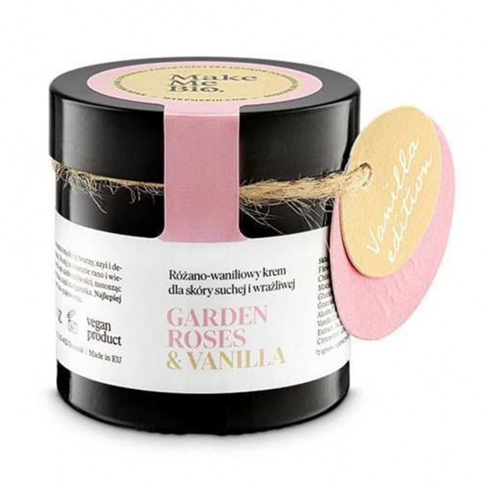 Krem różano - waniliowy Garden Roses & Vanilla | Make Me Bio