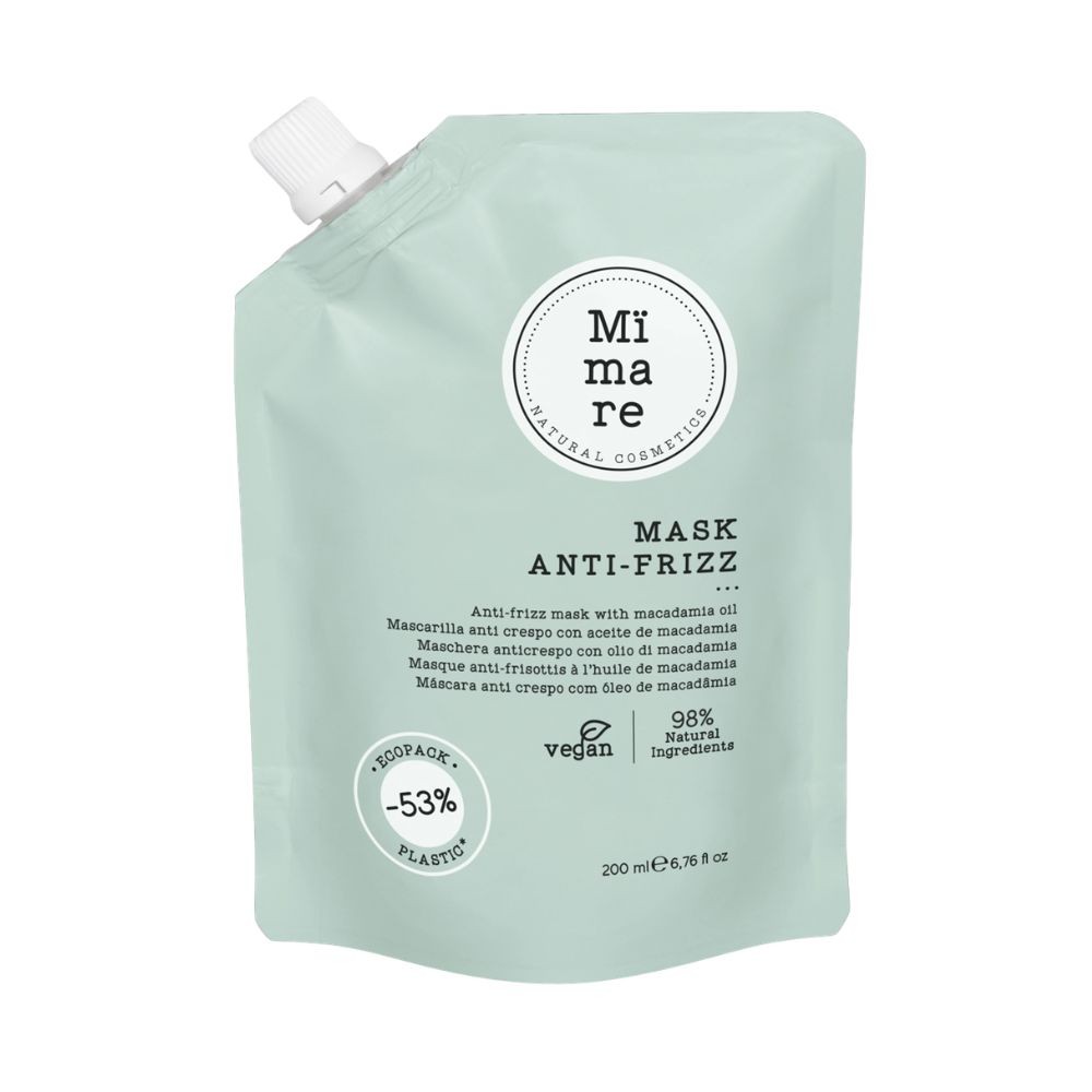 Maska przeciw puszeniu włosów - Anti-Frizz Mask | Mimare