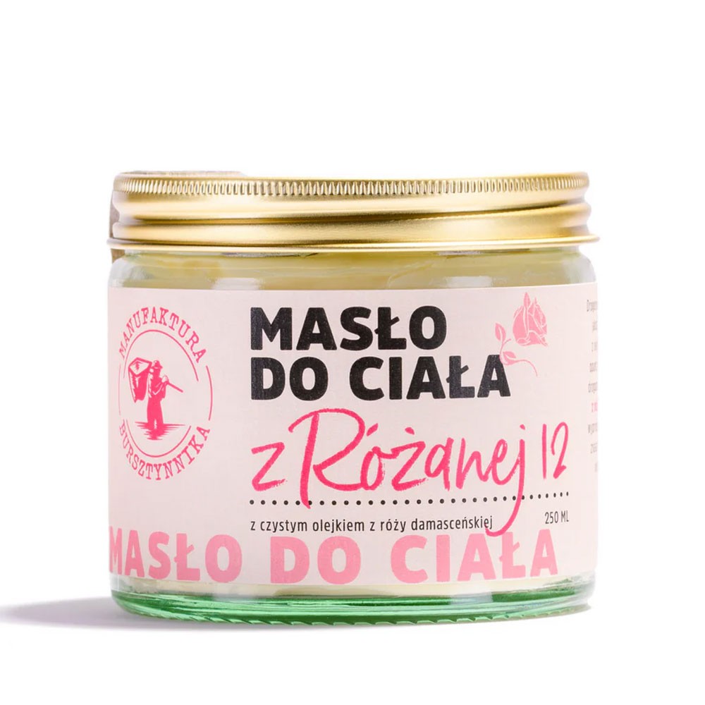 Masło do ciała z Różanej 12 | Manufaktura Bursztynnika