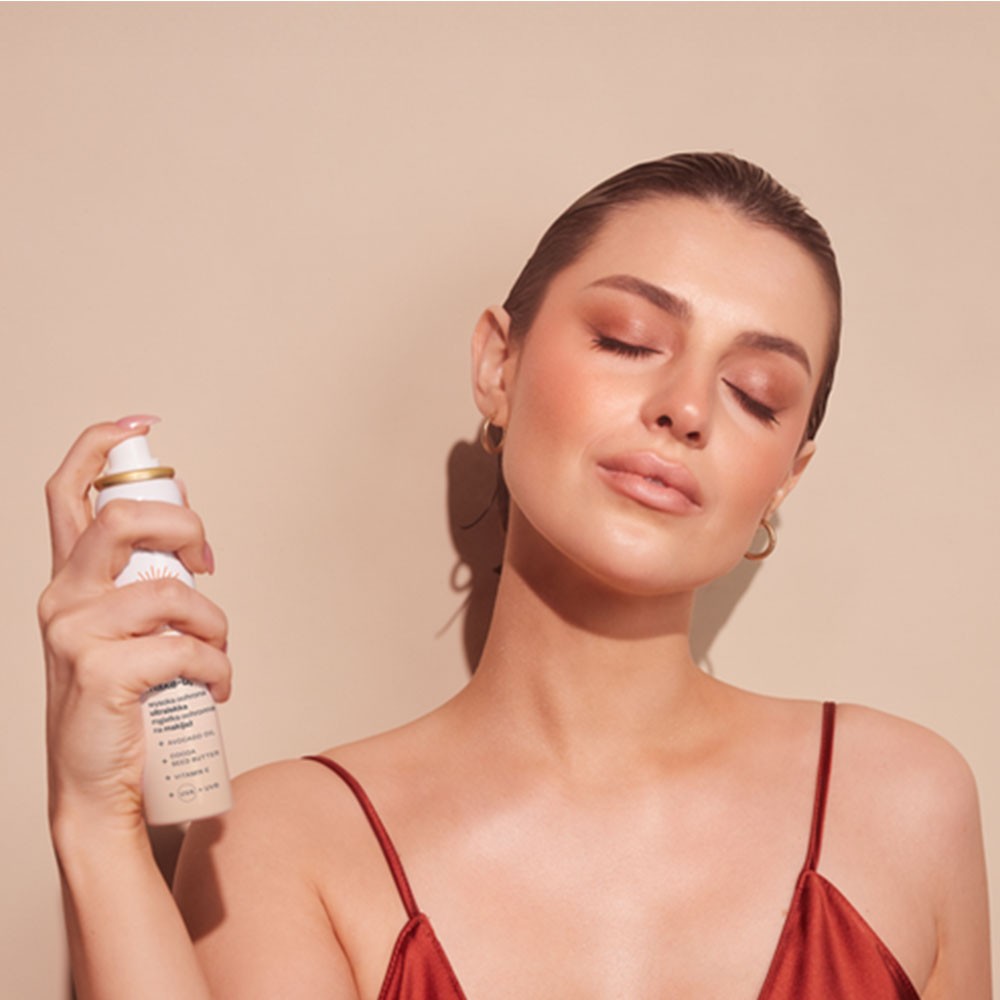 Mgiełka ochronna SPF50 na makijaż | PAESE