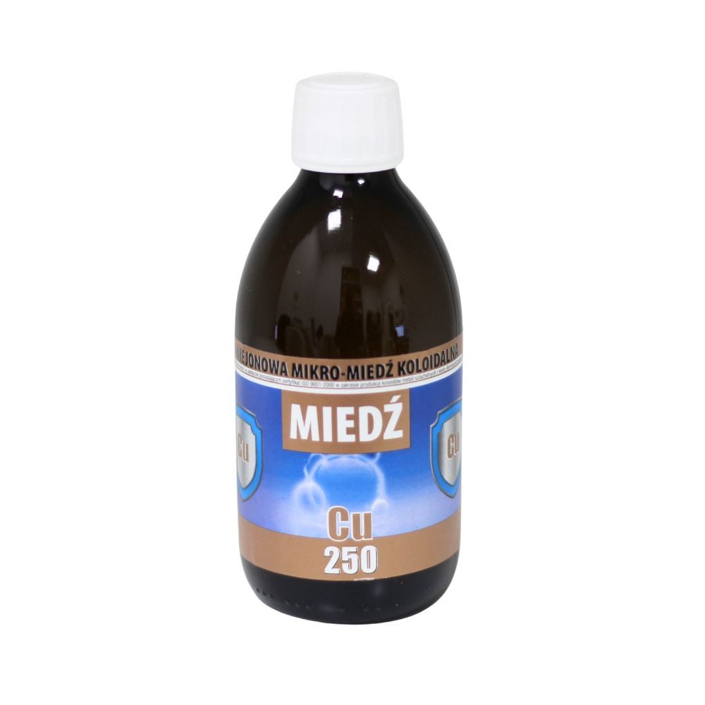 Niejonowa Mikro-Miedź Koloidalna CU 250 | Proaktiv