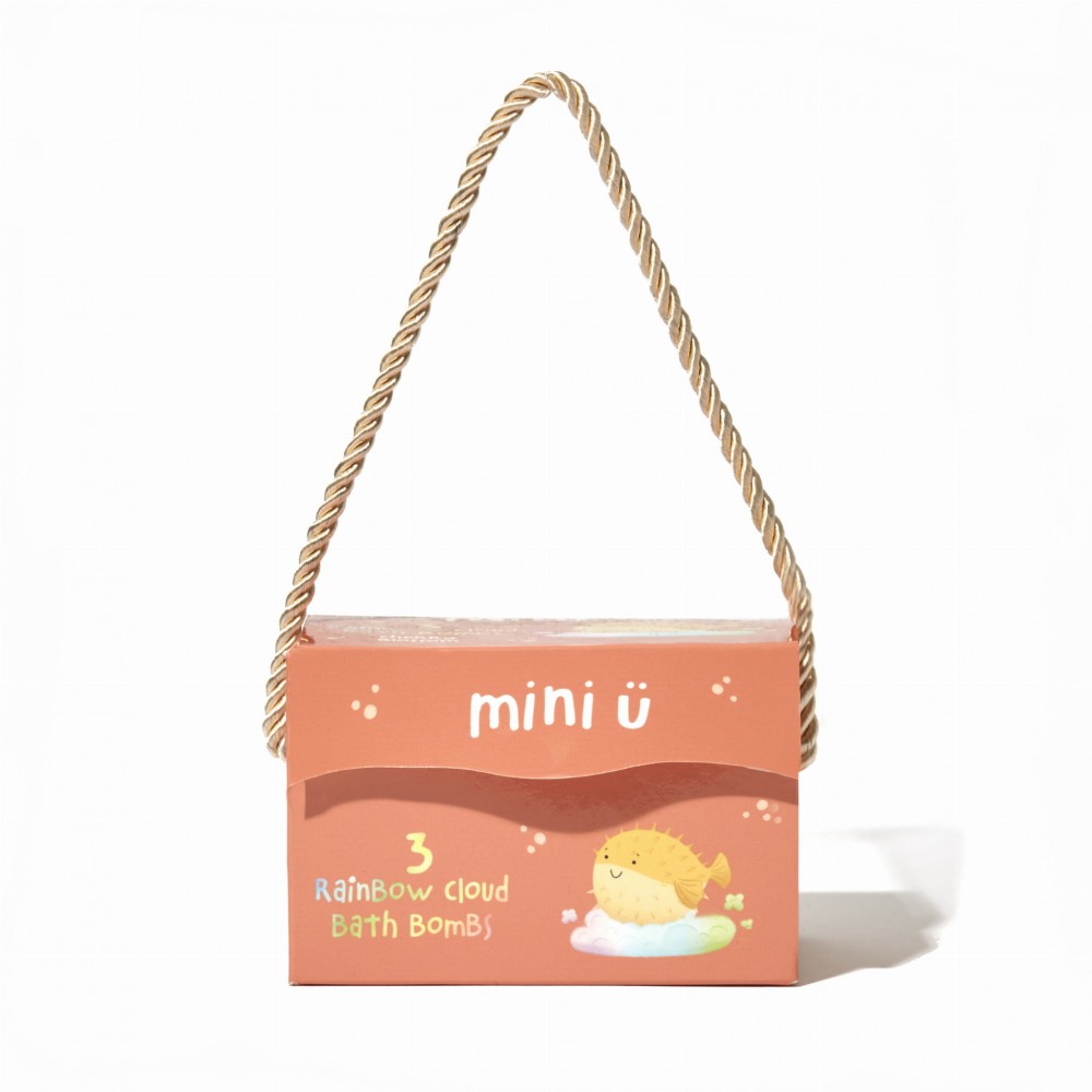 Tęczowe chmurki do kąpieli | Mini U