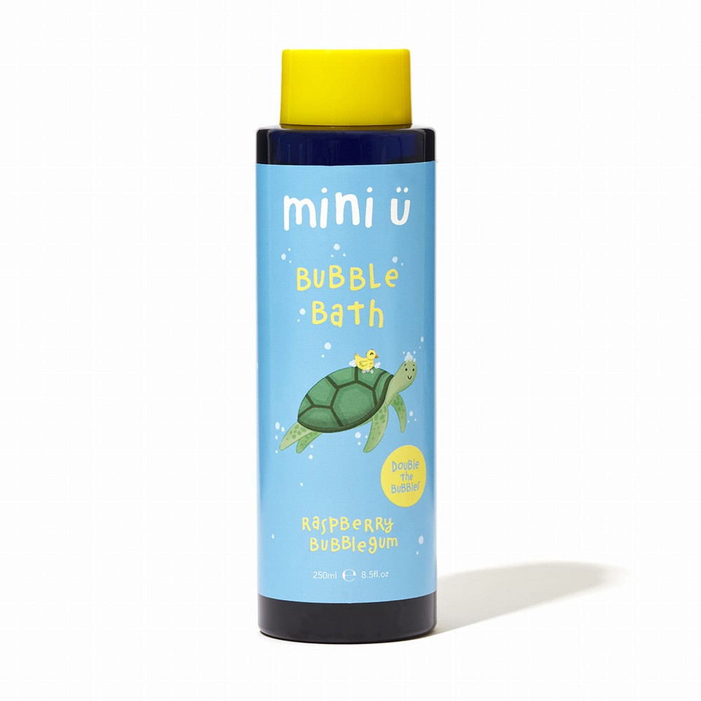 Naturalny bąbelkowy płyn do kąpieli GUMA BALONOWA 0+ | Mini U