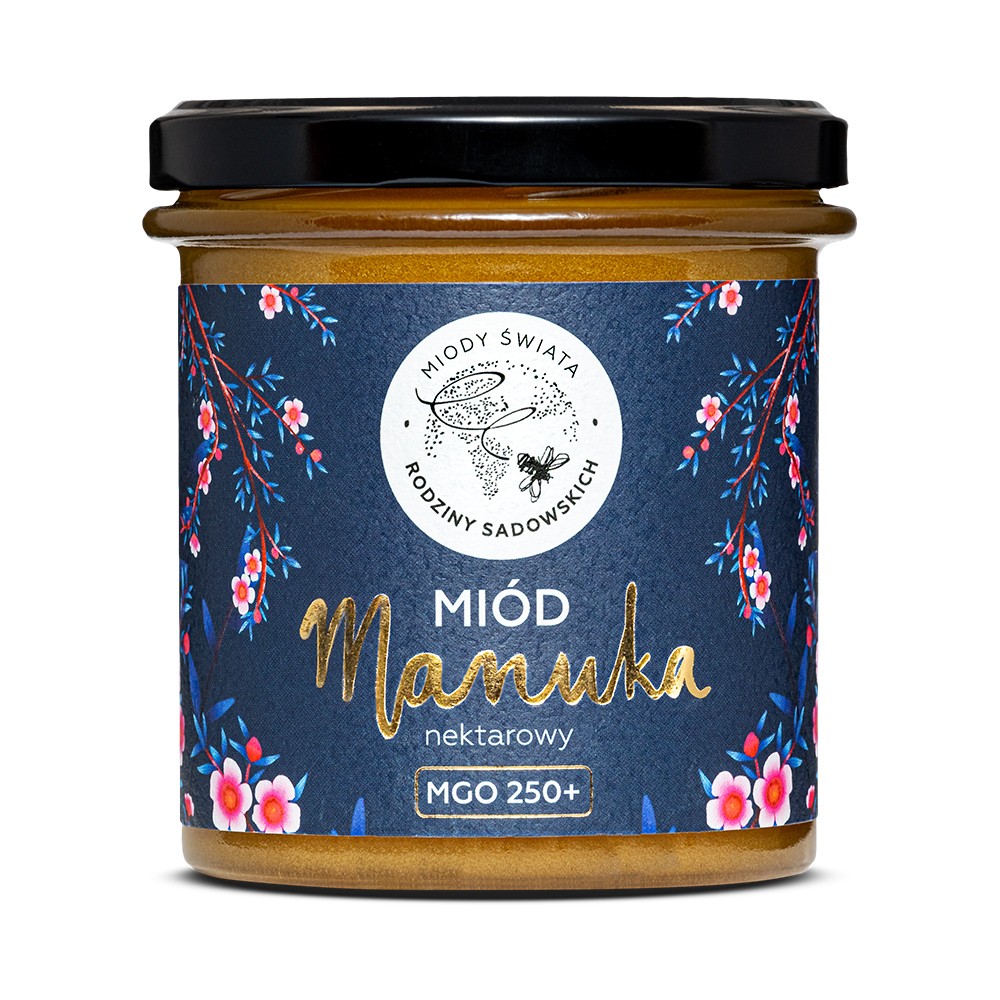 Miód Manuka MGO 250+ | Pasieki Rodziny Sadowskich