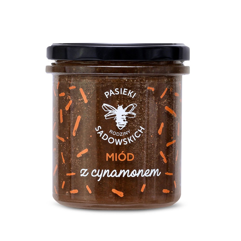Miód z cynamonem | Pasieki Rodziny Sadowskich