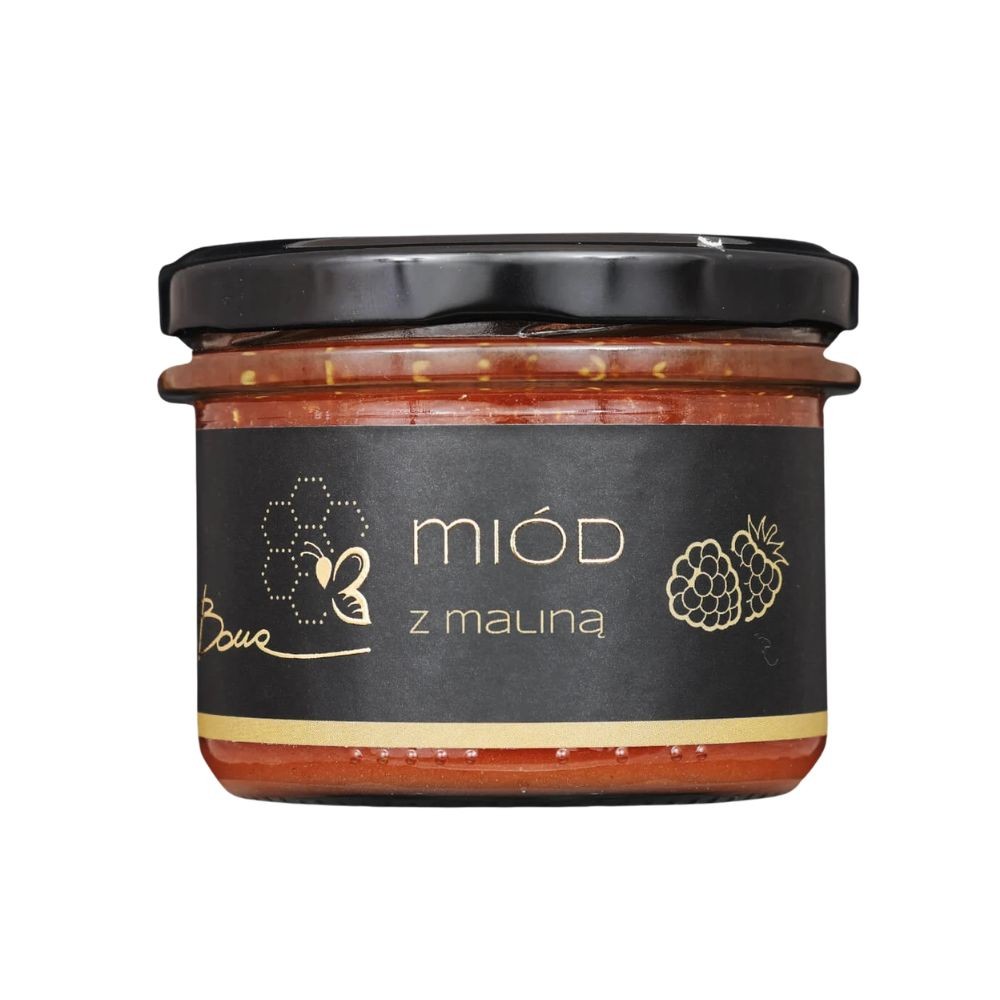 Miód z maliną | BONA Miody kremowe