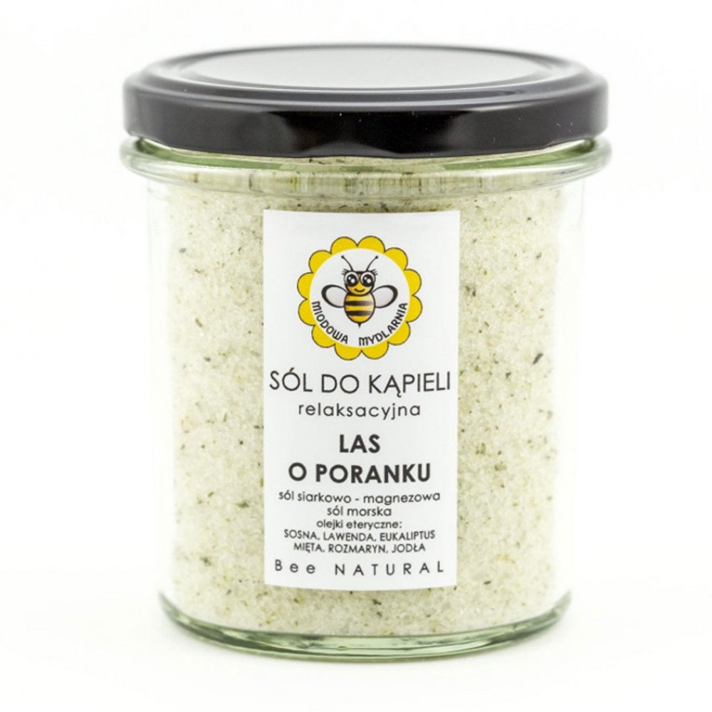 Sól do kąpieli Las o Poranku | Miodowa Mydlarnia