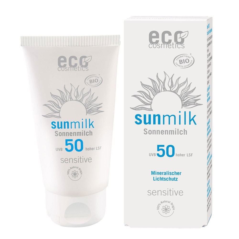 Mleczko przeciwsłoneczne SPF50 Sensitive | Eco Cosmetics