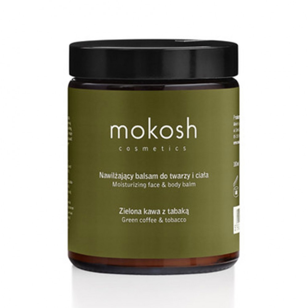 Nawilżający balsam do twarzy i ciała Zielona kawa z tabaką | Mokosh