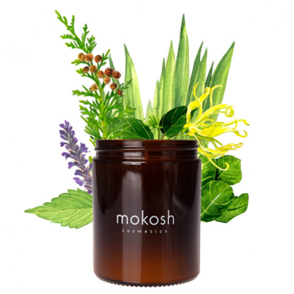 Roślinna świeca sojowa Orientalny ogród | Mokosh