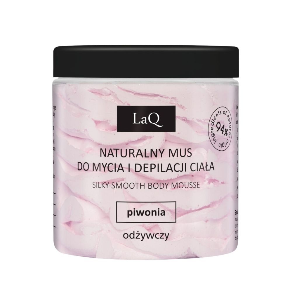 Mus do mycia i depilacji PIWONIA | LaQ