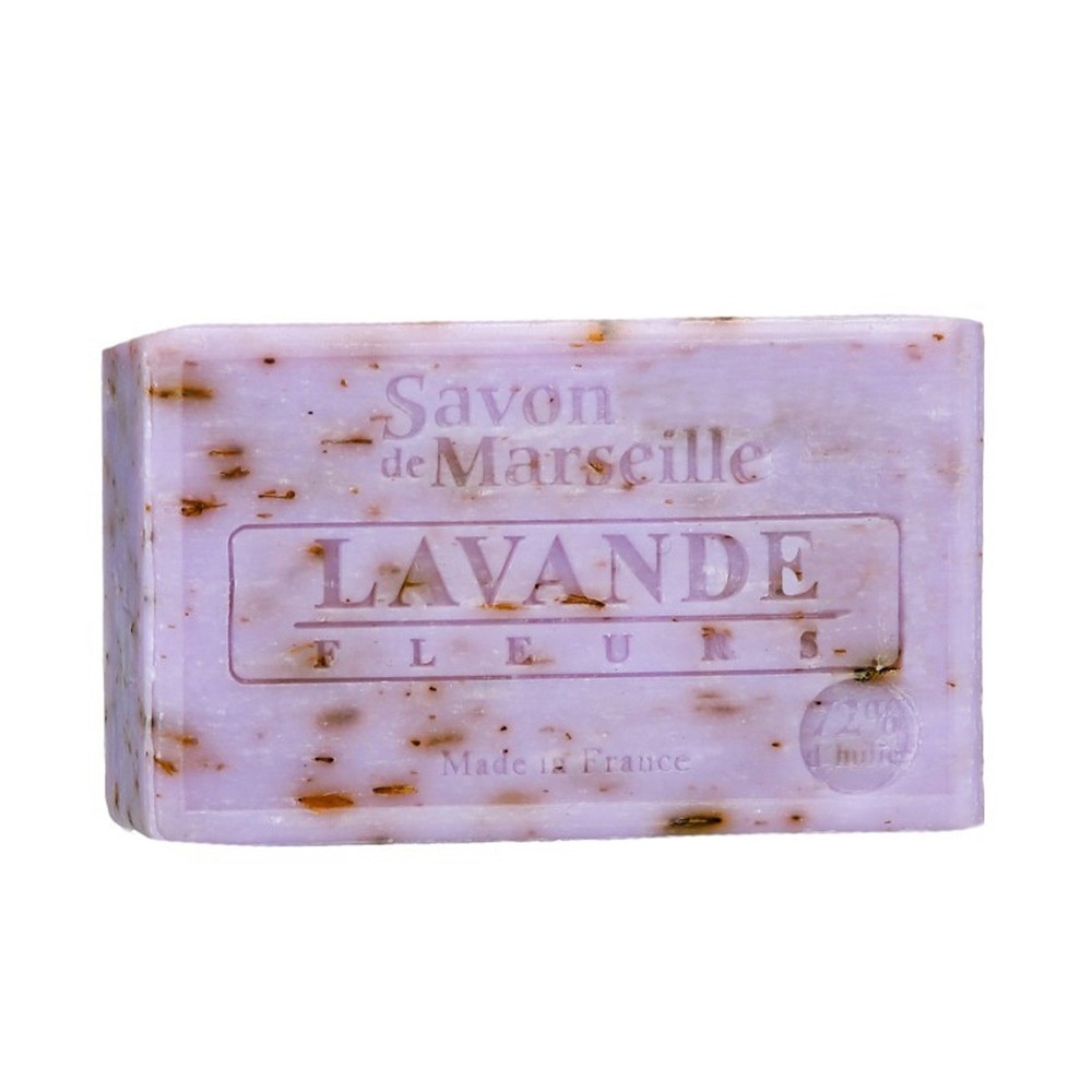 Mydło marsylskie Z KWIATAMI LAWENDY | Le Chatelard
