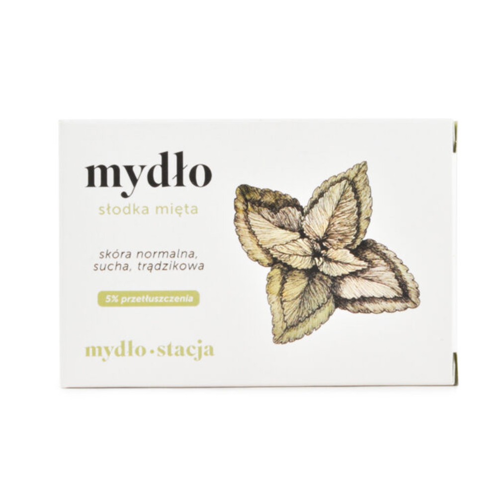 Mydło naturalne Słodka Mięta | Mydło Stacja