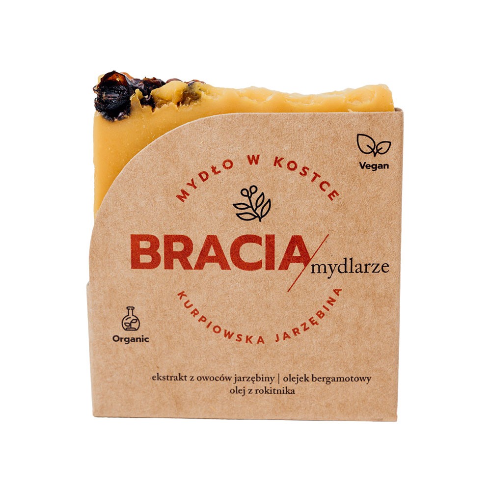 Mydło w kostce Kurpiowska jarzębina | Bracia Mydlarze