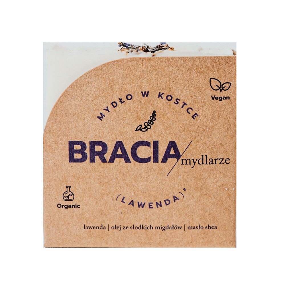 Mydło w kostce Lawenda | Bracia Mydlarze