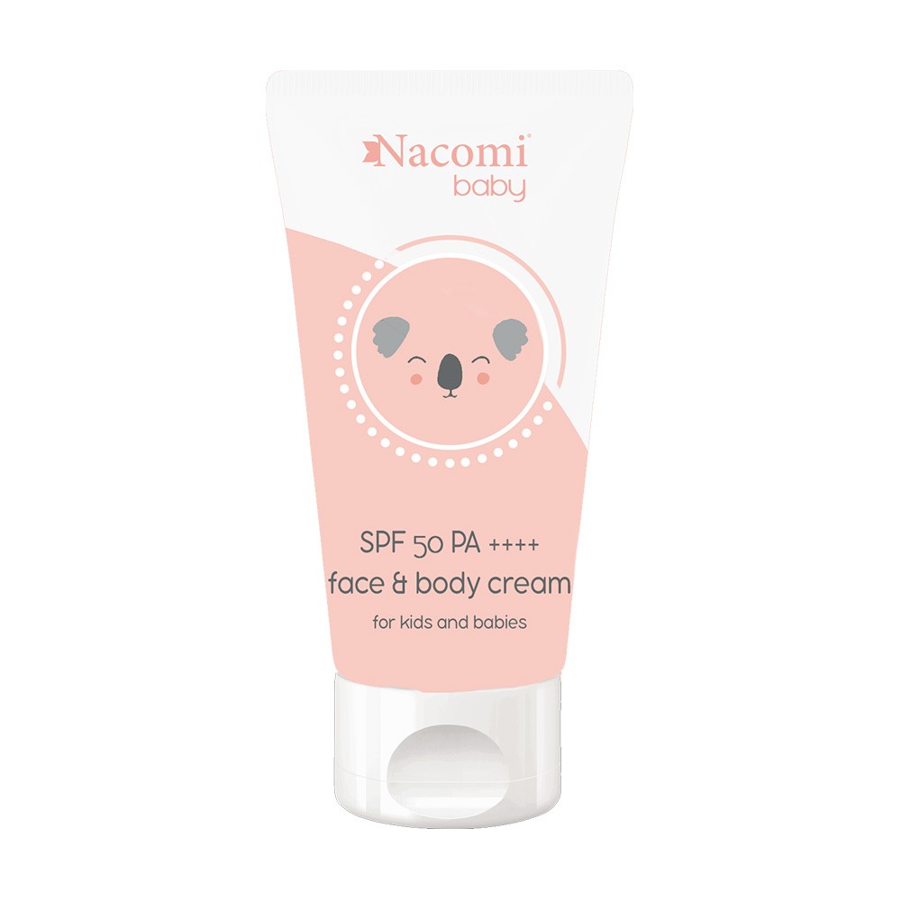 Fotostabilny krem SPF 50 do twarzy i ciała dziecka | Nacomi