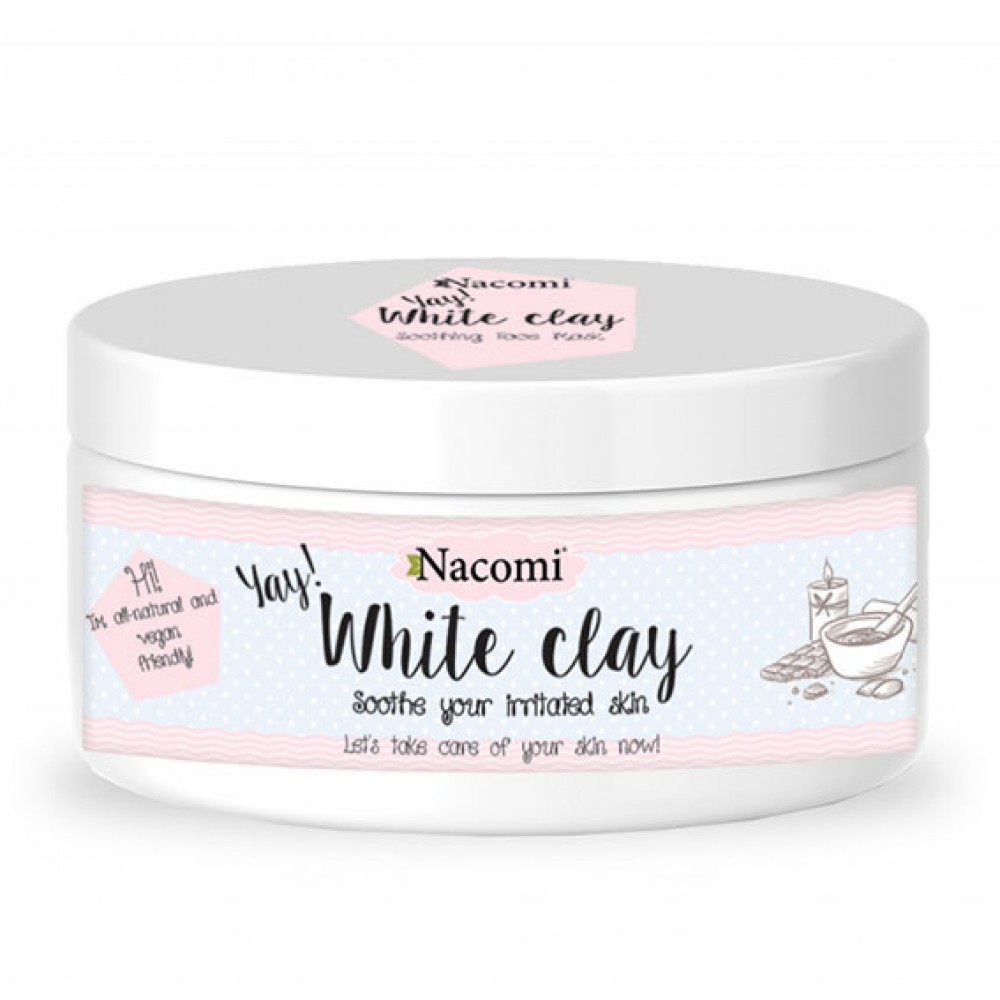 Glinka biała kaolin | Nacomi