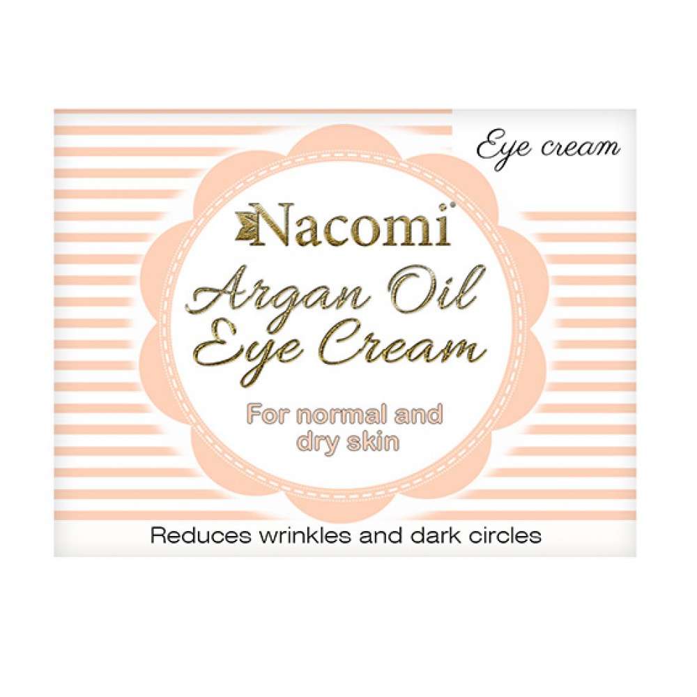 Naturalny krem arganowy pod oczy | Nacomi