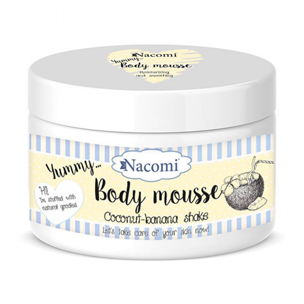 Mus do ciała kokosowo-bananowy z masłem shea | Nacomi