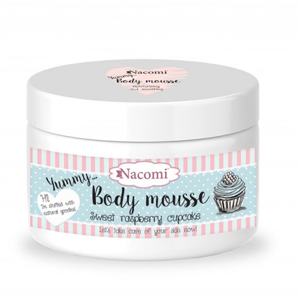 Mus do ciała - Malinowa Babeczka | Nacomi