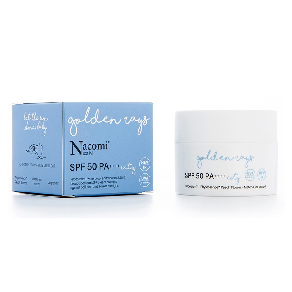 Krem do twarzy SPF 50 City NEXT LEVEL | Nacomi