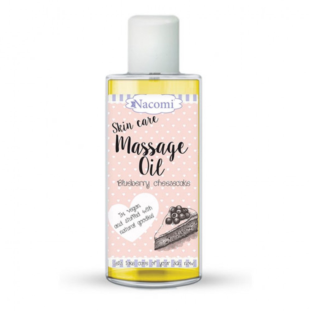 Borówkowy olejek do ciała z olejem z dzikiej róży | Nacomi