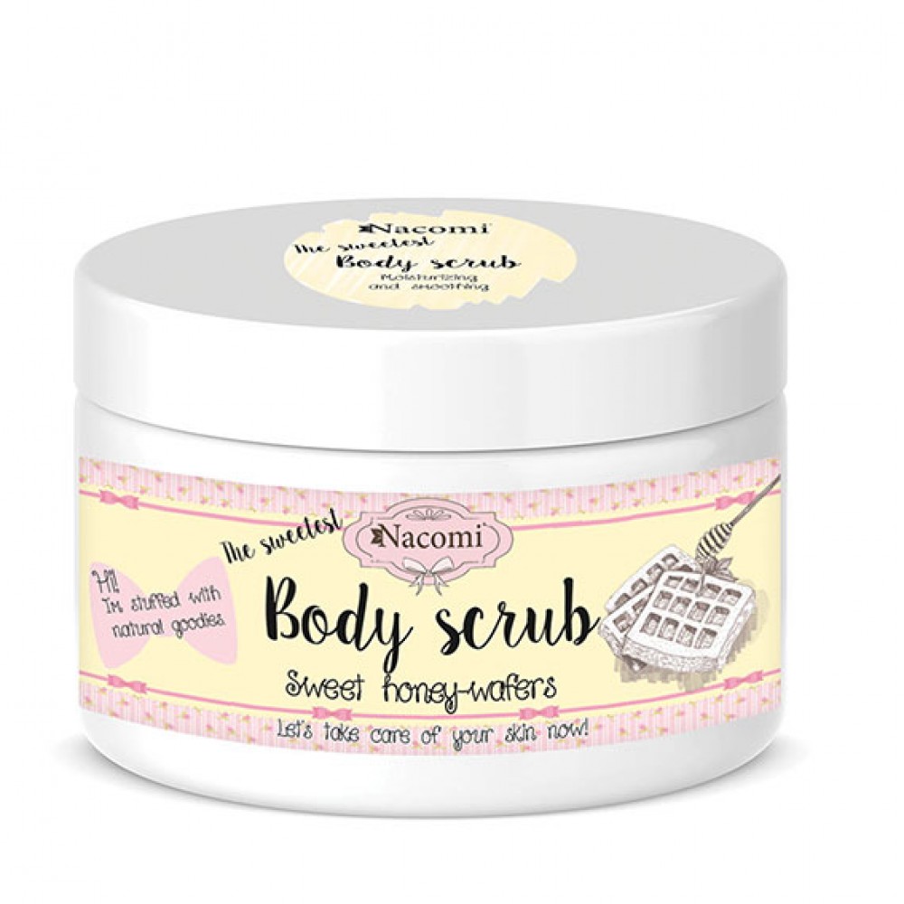 Peeling do ciała - Miodowe Gofry | Nacomi