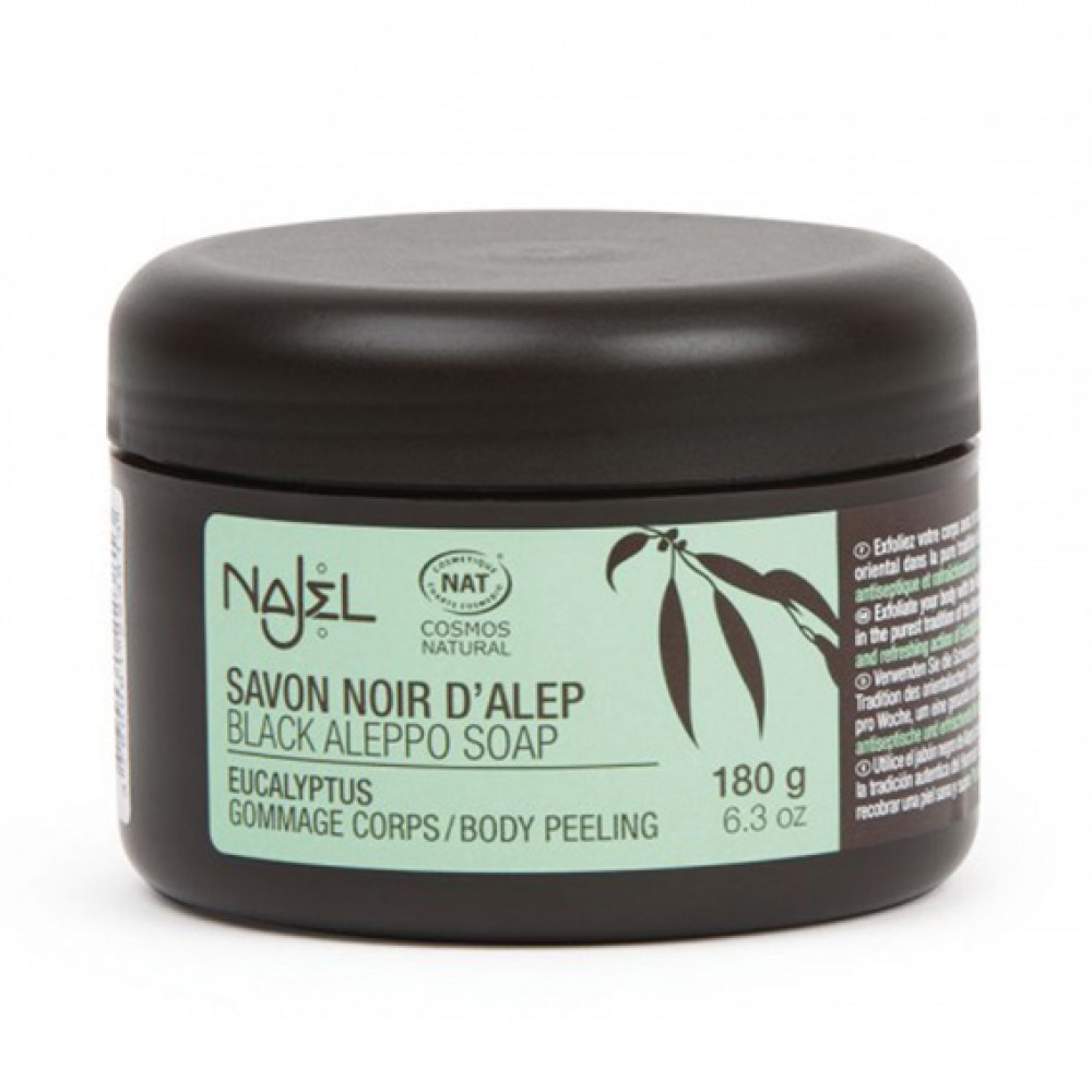Mydło czarne Savon Noir z eukaliptusem | Najel