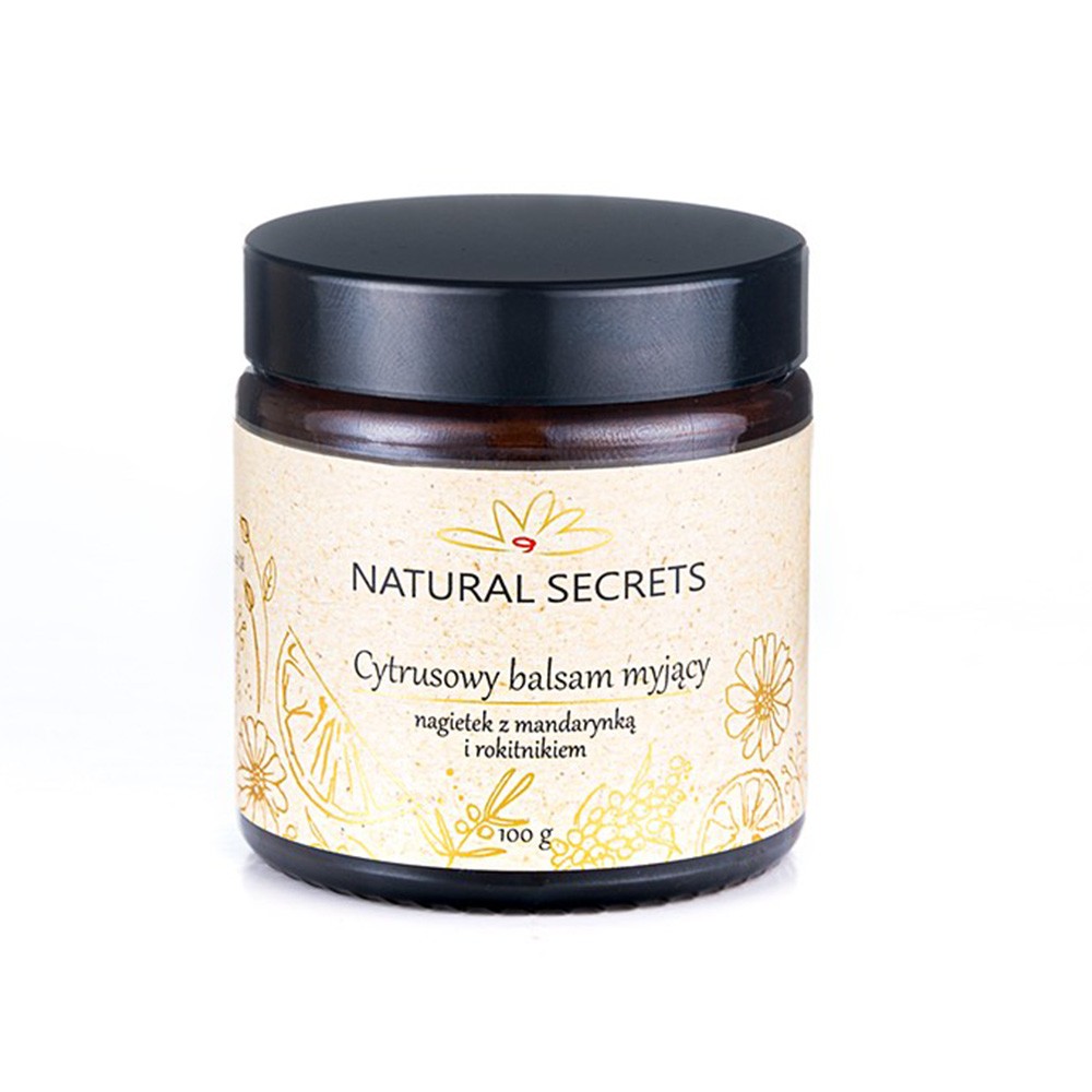 Kremowy balsam do demakijażu Cytrusowy | Natural Secrets