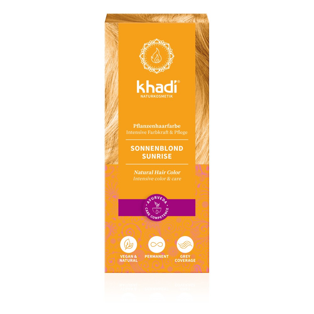 Naturalna henna Słoneczny Blond | Khadi