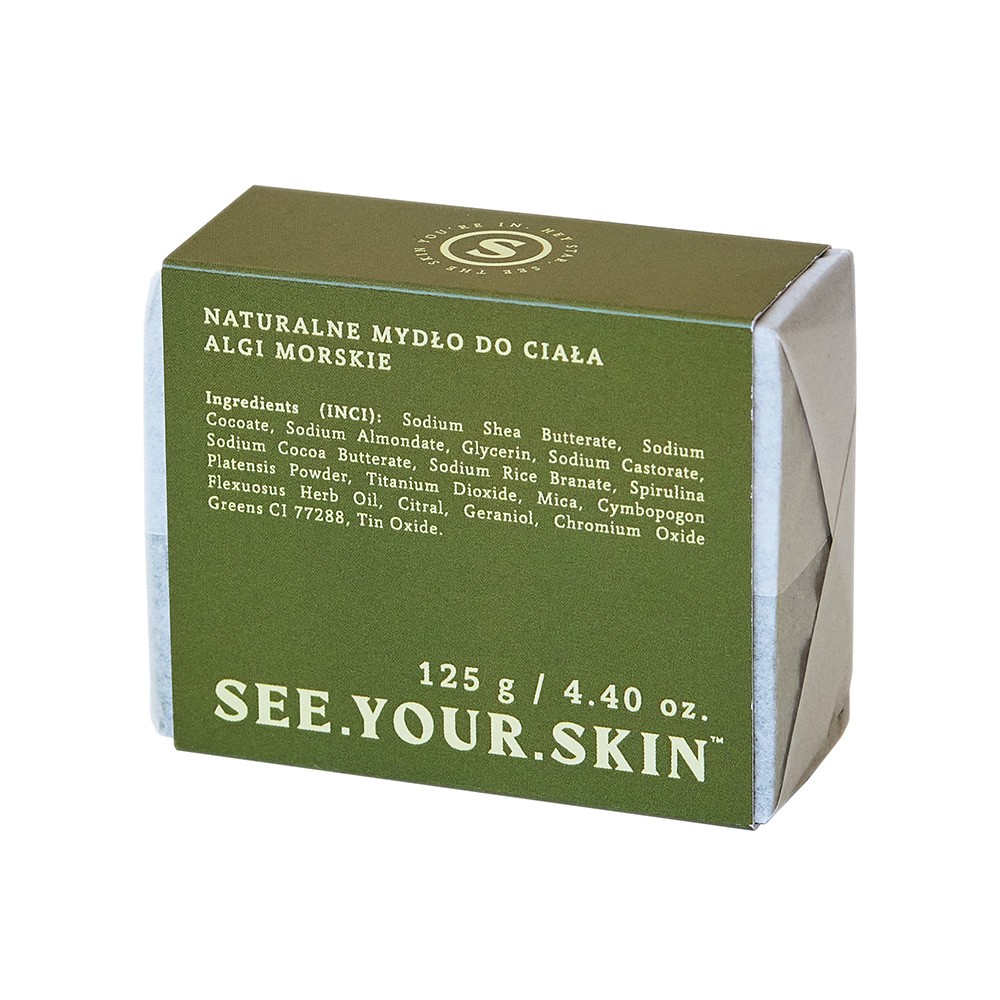 Naturalne mydło do ciała - algi morskie | SEE.YOUR.SKIN