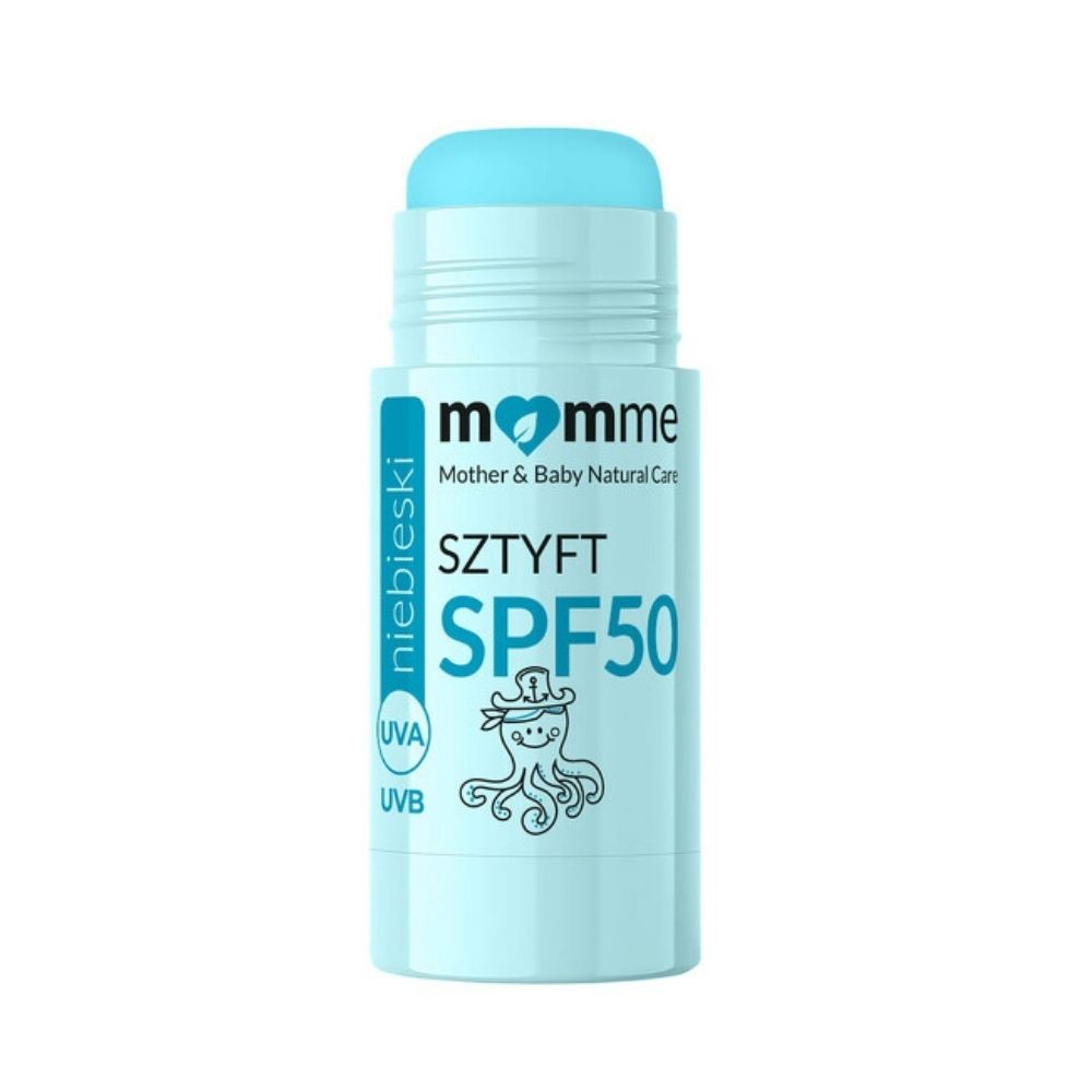 Sztyft niebieski przeciwsłoneczny SPF 50 | Momme