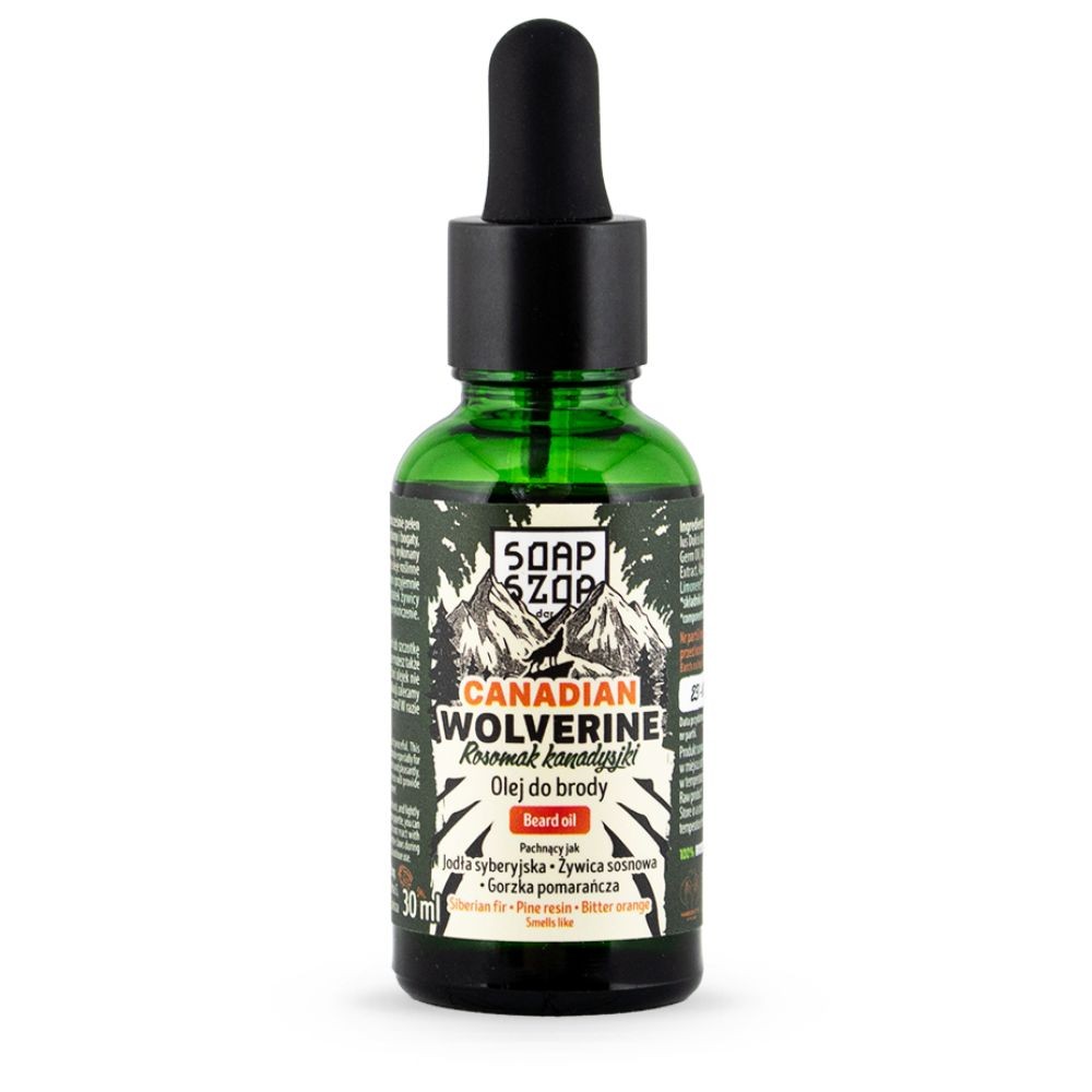 Olej do brody Rosomak Kanadyjski | Soap Szop