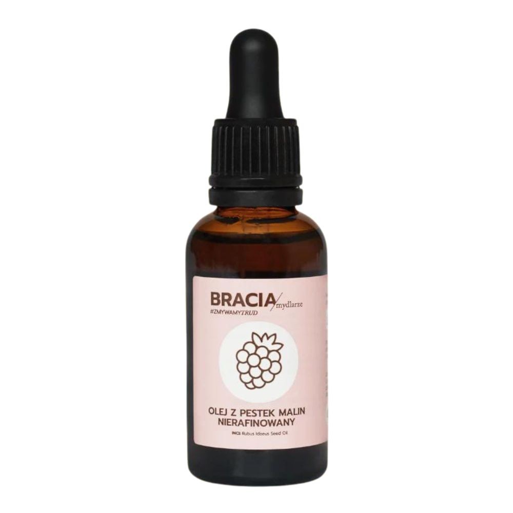 Olej z pestek malin | Bracia Mydlarze