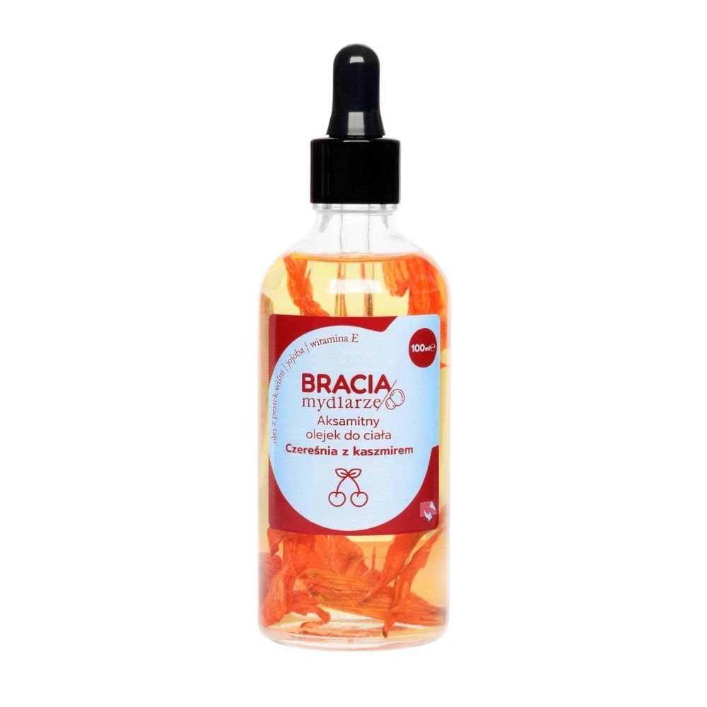 Olejek do ciała Czereśnia z kaszmirem | Bracia Mydlarze