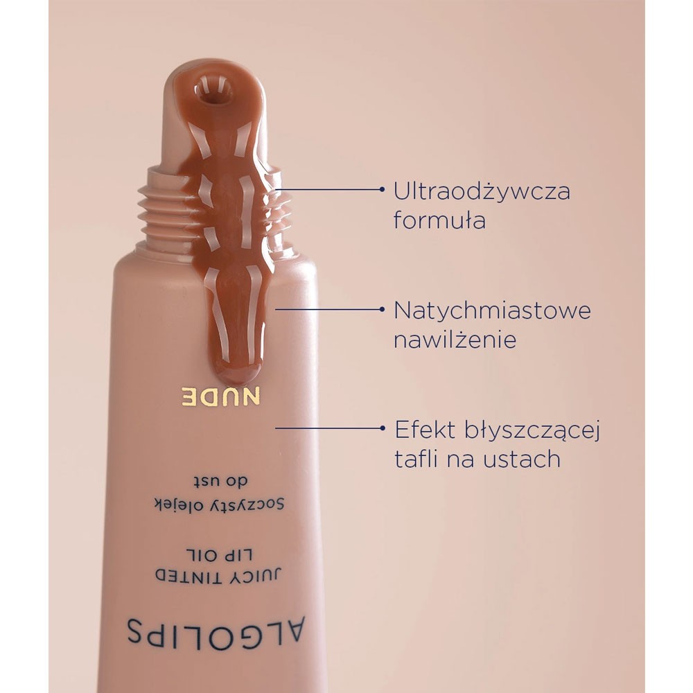 Olejek do ust ALGOLIPS Nude | Sensum Mare