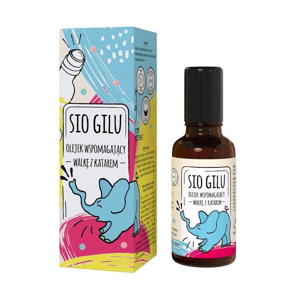 Olejek wspomagający walkę z katarem SIO Gilu | Słomiana Pracownia