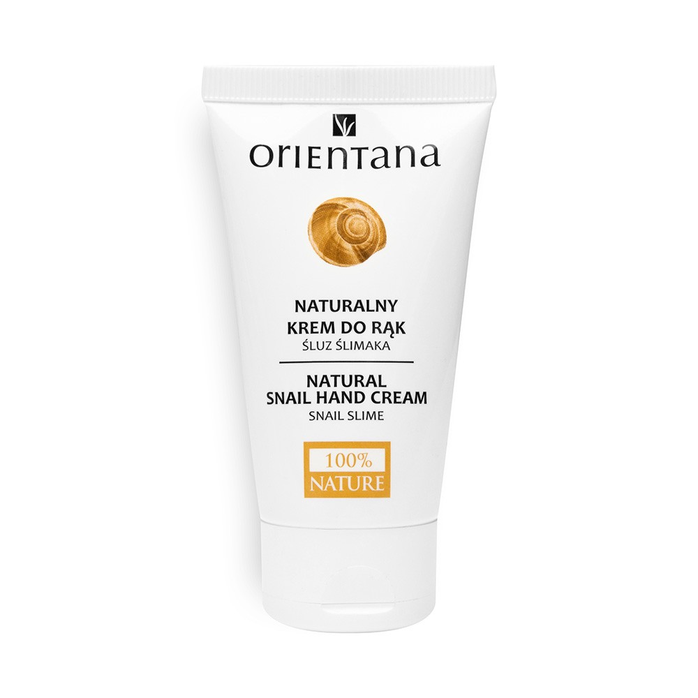 Naturalny krem do rąk ze śluzem ślimaka | Orientana