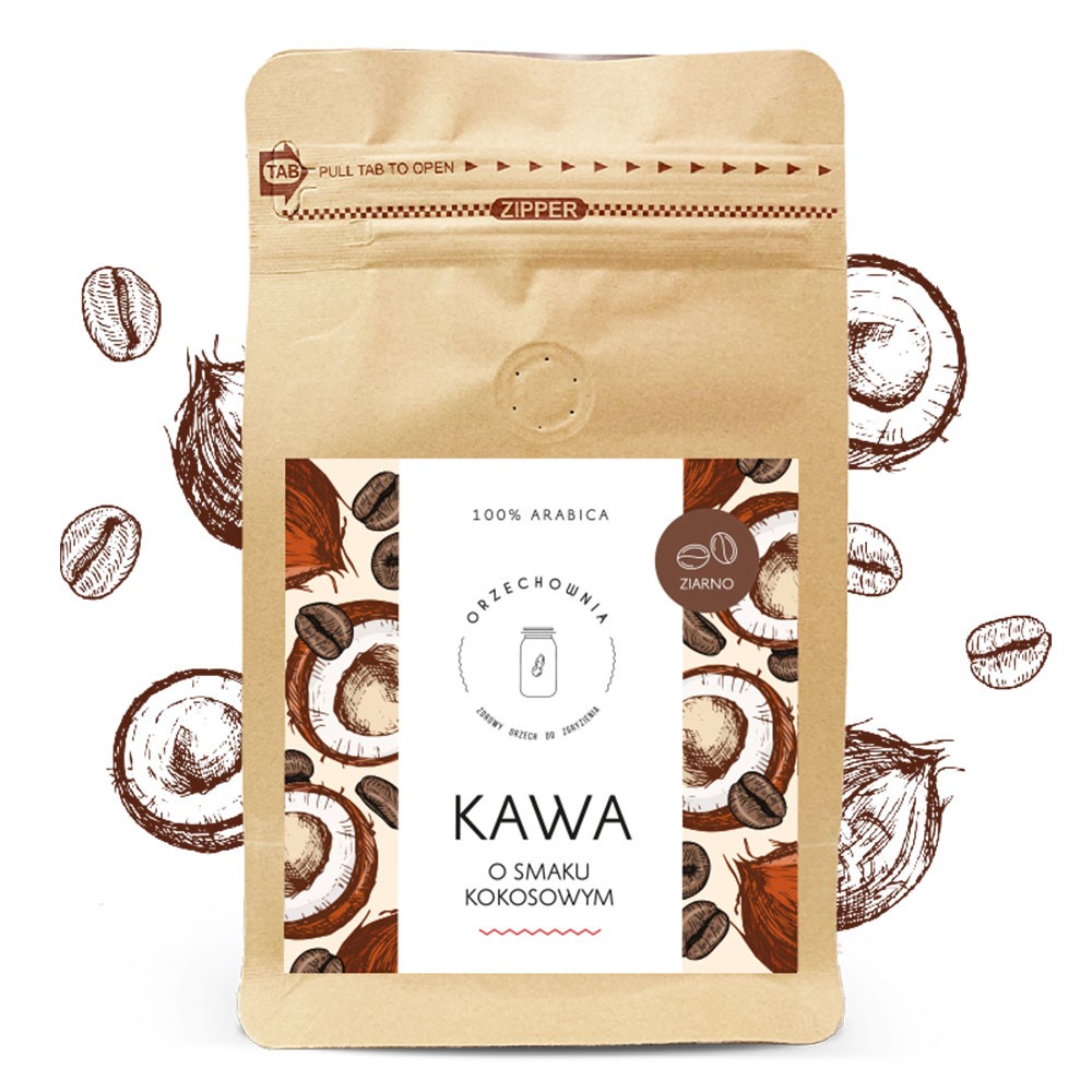 Ziarnista Kawa Kokosowa | Orzechownia