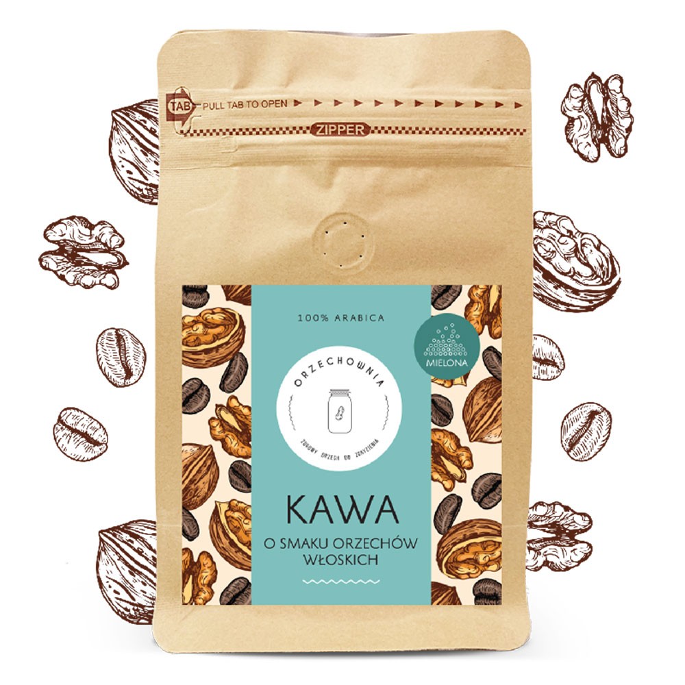 Mielona Kawa Orzech Włoski | Orzechownia