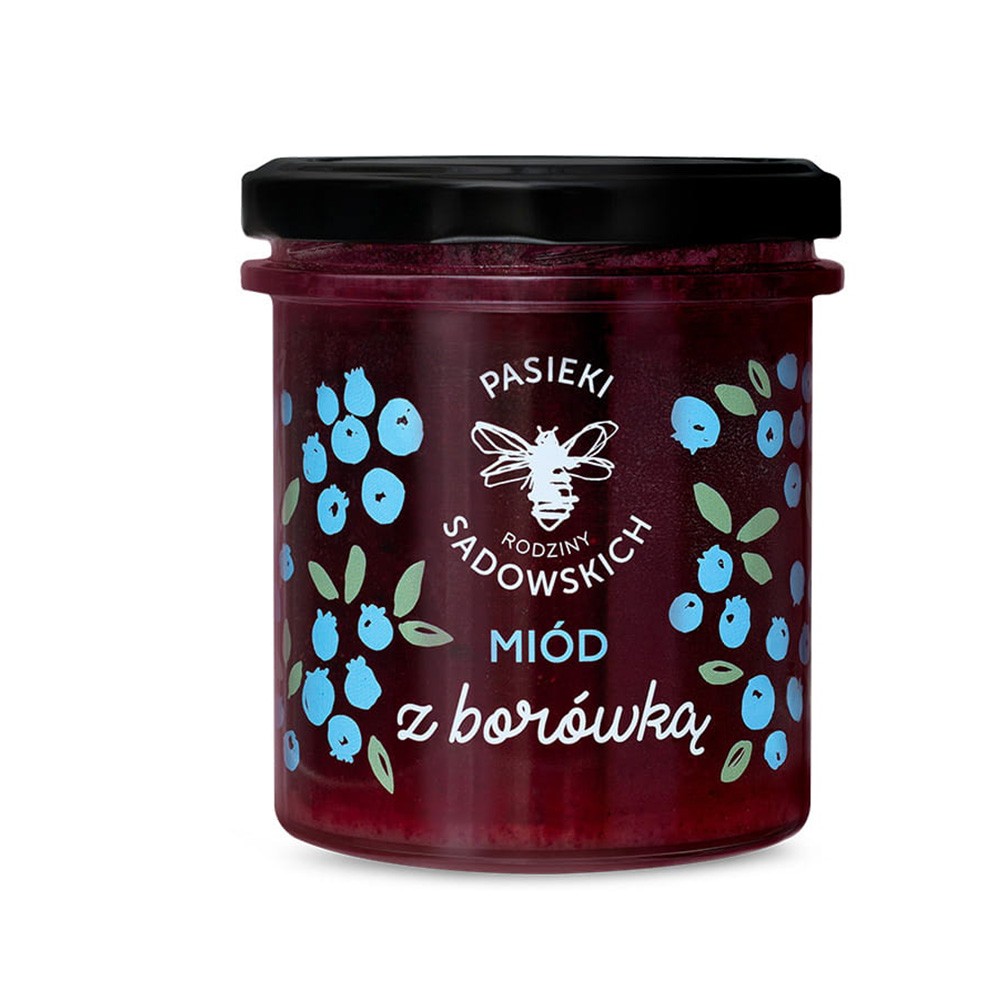 Miód z borówką | Pasieki Rodziny Sadowskich